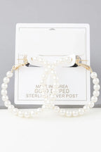 Multi Pearl Hoop Earrings | Mixtshop LLC
