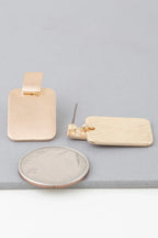 Modern Flat Cubic Earrings | Mixtshop LLC