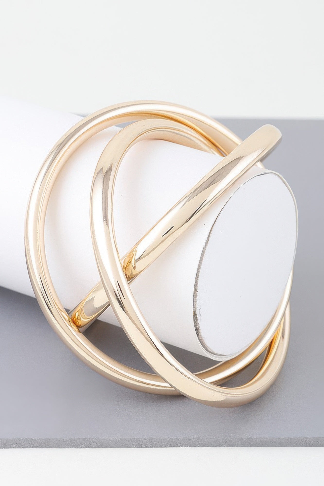 Triple Shiny Bangle Bracelet | Mixtshop LLC Main image