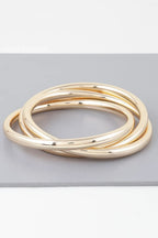 Triple Shiny Bangle Bracelet | Mixtshop LLC