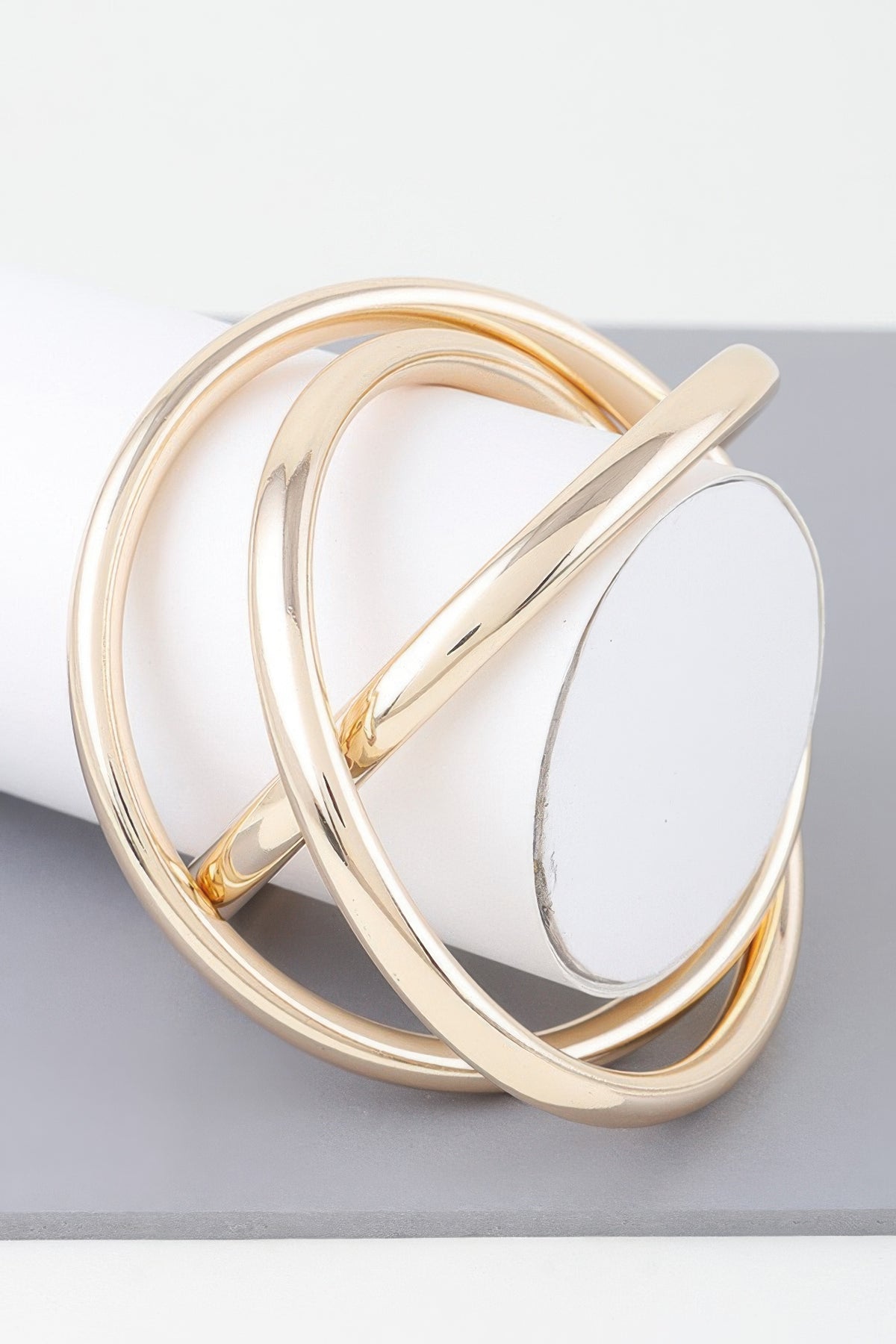 Triple Shiny Bangle Bracelet | Mixtshop LLC