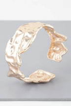 Abstract Ripple Open Cuff Bracelet | Mixtshop LLC