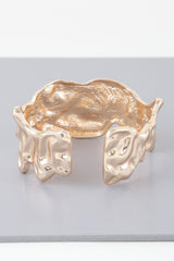 Abstract Ripple Open Cuff Bracelet | Mixtshop LLC
