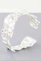 Abstract Ripple Open Cuff Bracelet | Mixtshop LLC