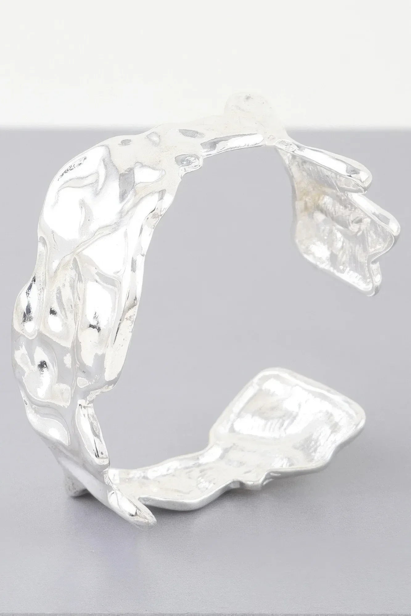 Abstract Ripple Open Cuff Bracelet | Mixtshop LLC