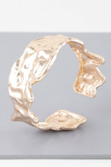 Abstract Ripple Open Cuff Bracelet | Mixtshop LLC