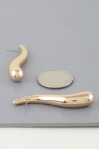 Abstract Wave Teardrop Earrings | Mixtshop LLC