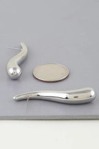 Abstract Wave Teardrop Earrings | Mixtshop LLC