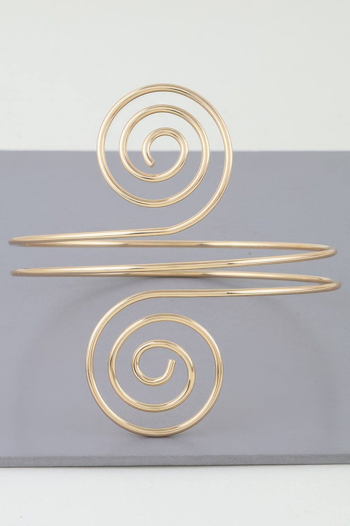 Twin Spiral Loop Arm Cuff | Mixtshop LLC