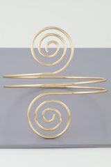 Twin Spiral Loop Arm Cuff | Mixtshop LLC