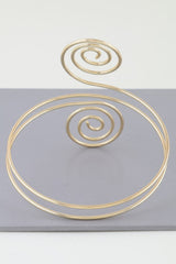 Twin Spiral Loop Arm Cuff | Mixtshop LLC