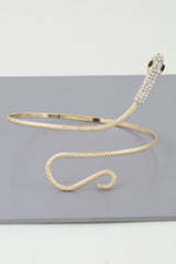 Jeweled Snake Arm Cuff | Mixtshop LLC