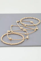 Multi Heart Coil Beaded Bracelet | Mixtshop LLC