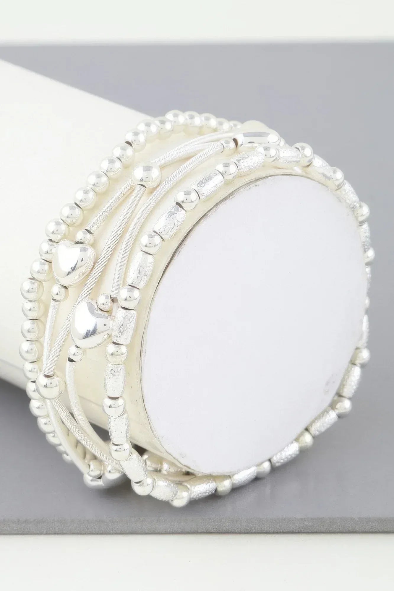 Multi Heart Coil Beaded Bracelet | Mixtshop LLC