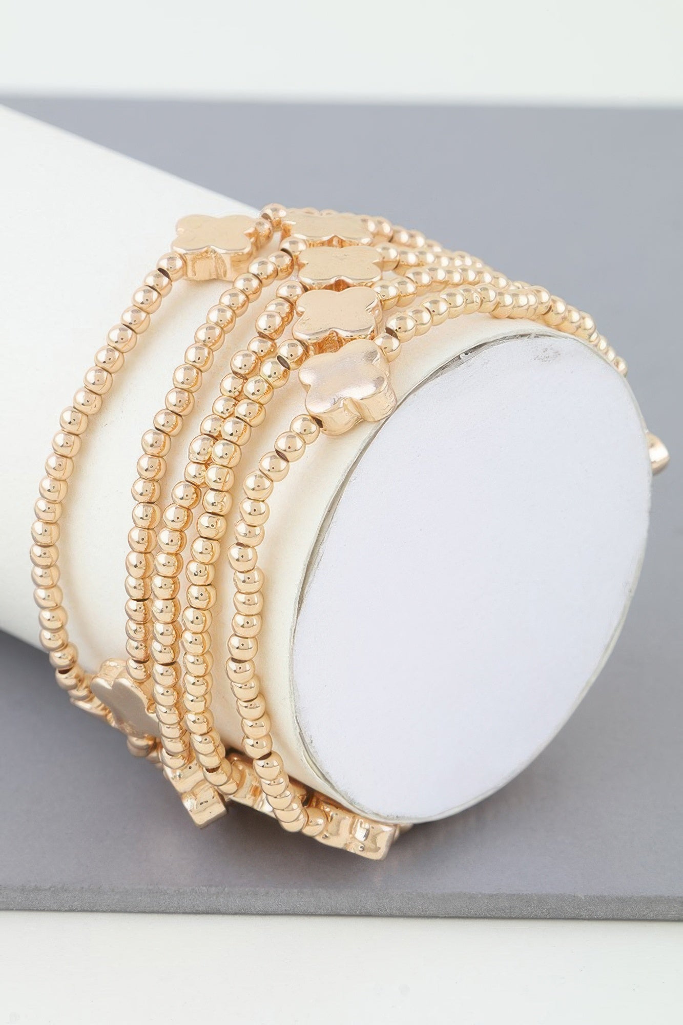Multi Clover Beaded Bracelet | Mixtshop LLC