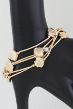 Multi Seashell Coil Bracelet | Mixtshop LLC
