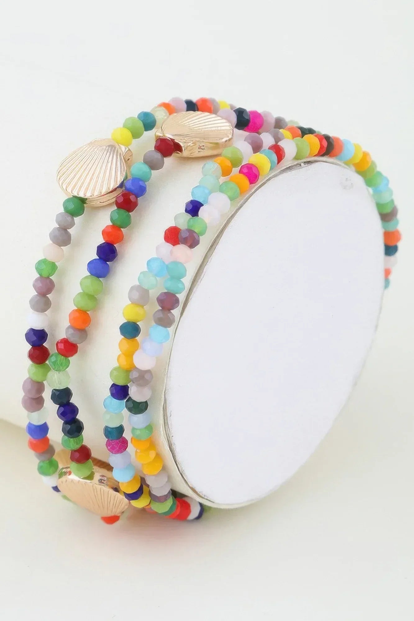 Multi Seashell Beaded Bracelet | Mixtshop LLC Main image