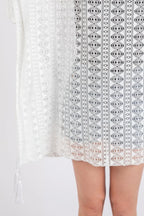 Crochet Lace Tassel Cover Up | Mixtshop LLC