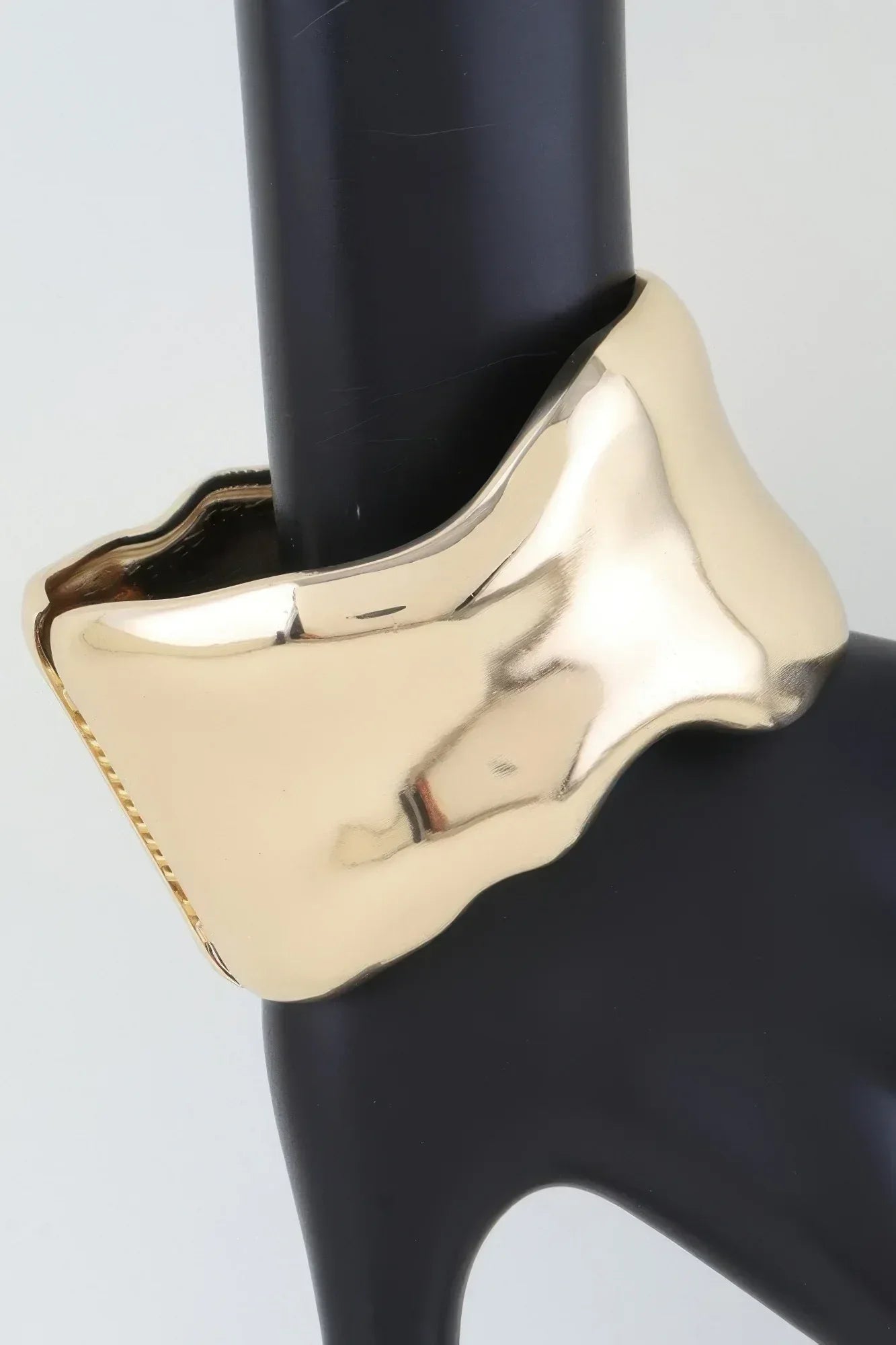 Shiny Ripple Cuff Bracelet | Mixtshop LLC Main image