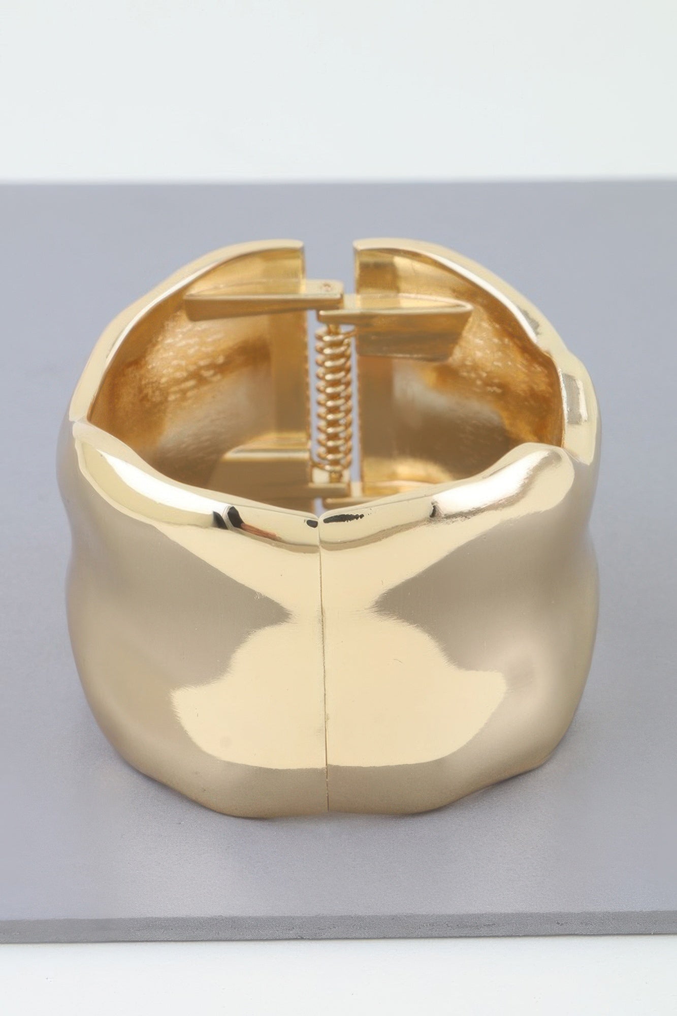 Shiny Ripple Cuff Bracelet | Mixtshop LLC