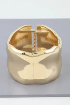 Shiny Ripple Cuff Bracelet | Mixtshop LLC