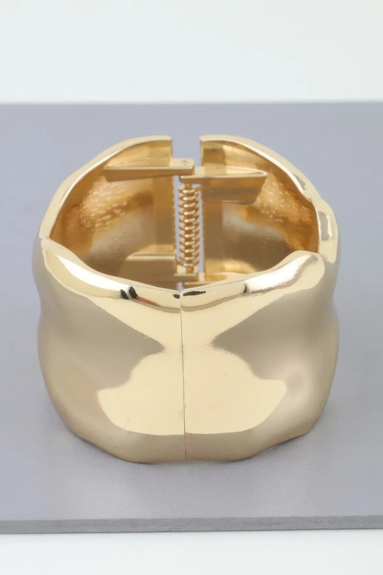 Shiny Ripple Cuff Bracelet | Mixtshop LLC