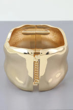 Shiny Ripple Cuff Bracelet | Mixtshop LLC