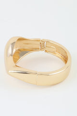 Shiny Teardrop Cuff Bracelet | Mixtshop LLC