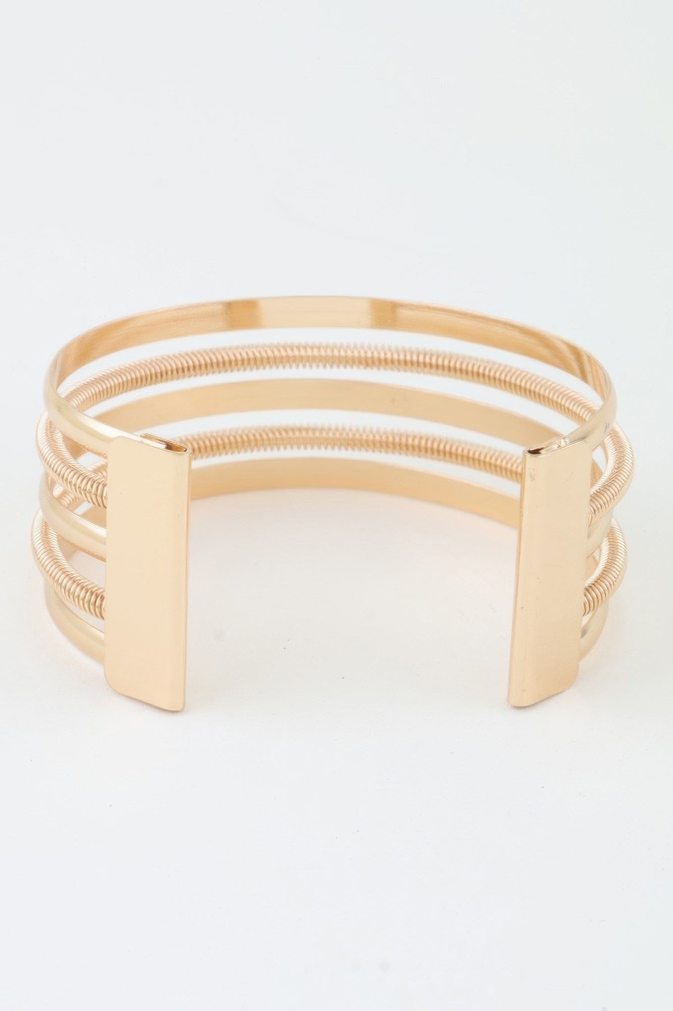 Multi Twisted Open Cuff Bracelet | Mixtshop LLC