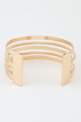 Multi Twisted Open Cuff Bracelet | Mixtshop LLC