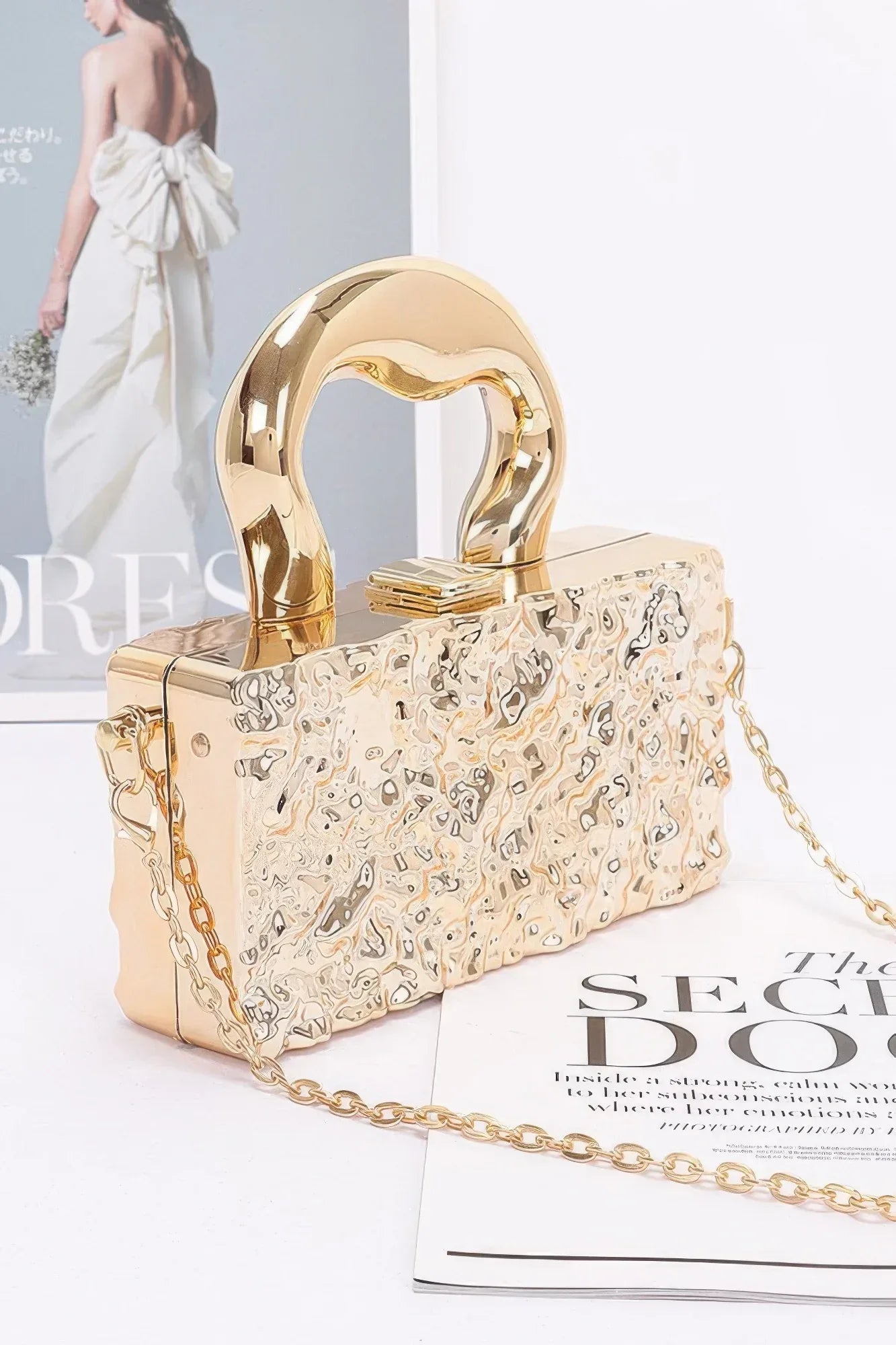 Metallic Acrylic Bag Secondary image
