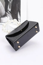 Metallic Pearl Handle Flap Bag | Mixtshop LLC