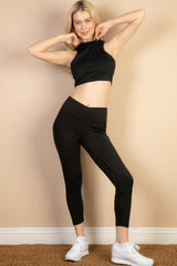 High Neck Sleeveless Top | Mixtshop LLC