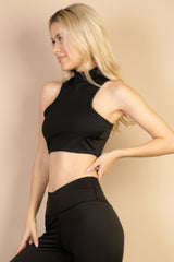 High Neck Sleeveless Top | Mixtshop LLC