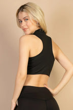 High Neck Sleeveless Top | Mixtshop LLC