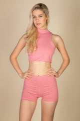 High Neck Sleeveless Top | Mixtshop LLC