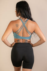 Criss Cross Back Sports Bra | Mixtshop LLC