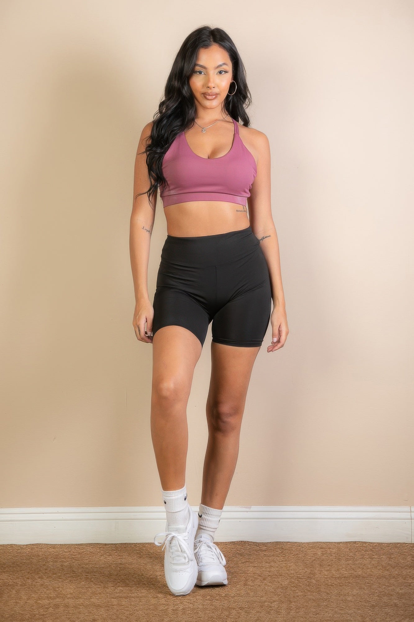 Criss Cross Back Sports Bra | Mixtshop LLC