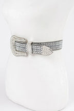 Rhinestone Western Style Belt | Mixtshop LLC