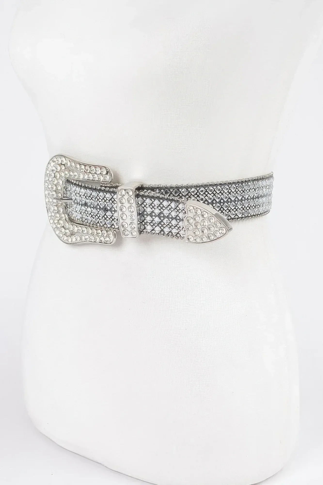 Rhinestone Western Style Belt | Mixtshop LLC