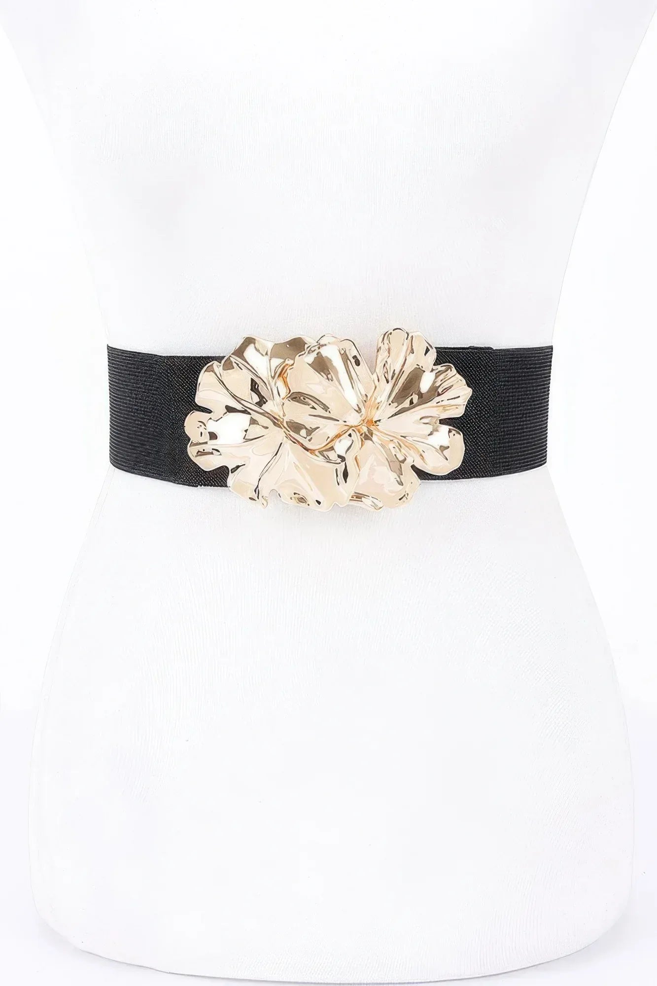 Metal Flower Elastic Belt | Mixtshop LLC Main image