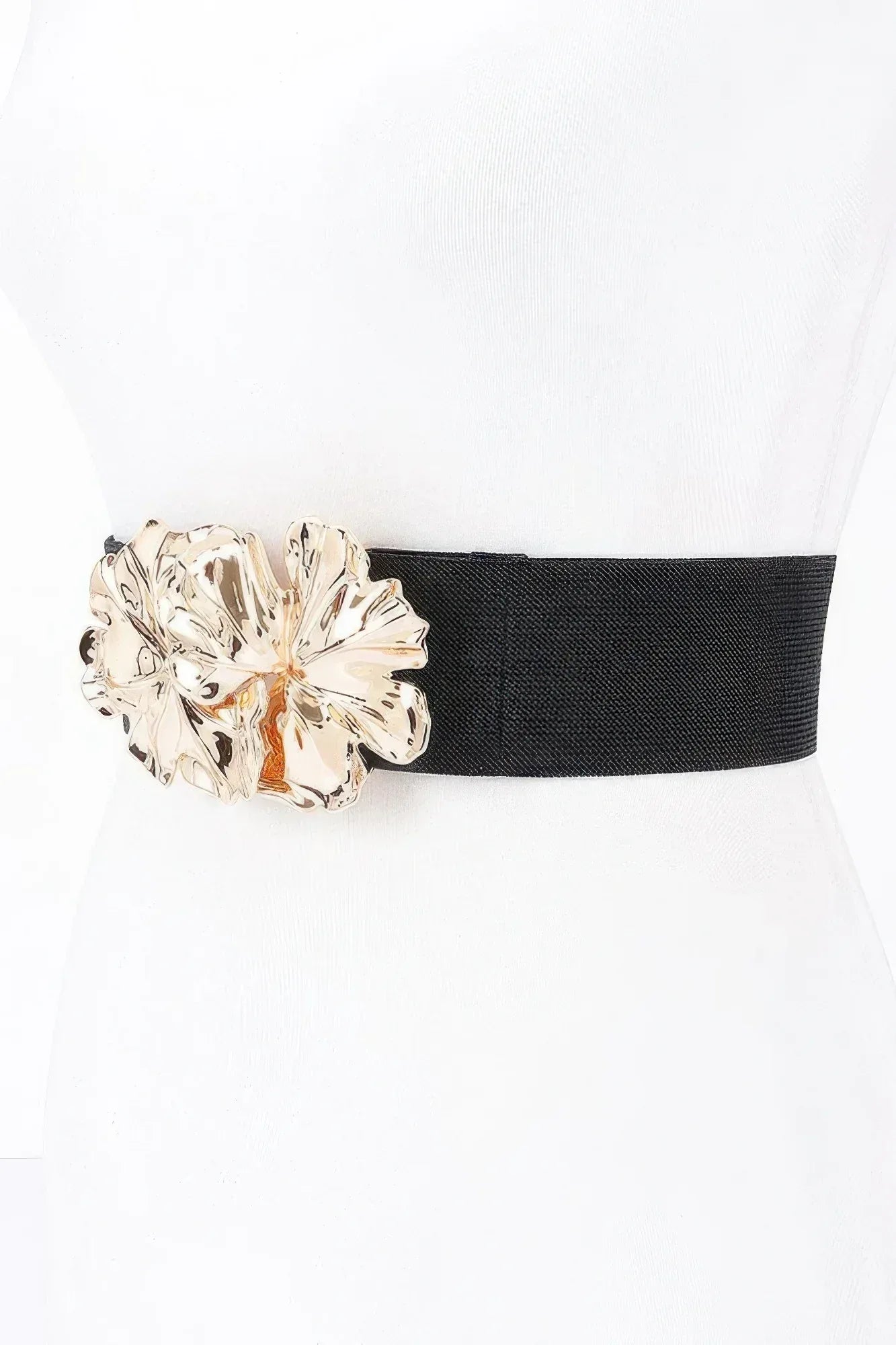 Metal Flower Elastic Belt Secondary image