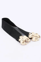 Metal Flower Elastic Belt | Mixtshop LLC