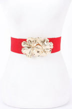 Metal Flower Elastic Belt | Mixtshop LLC
