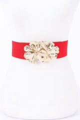 Metal Flower Elastic Belt | Mixtshop LLC