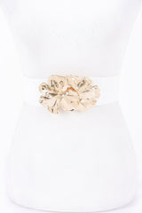 Metal Flower Elastic Belt | Mixtshop LLC