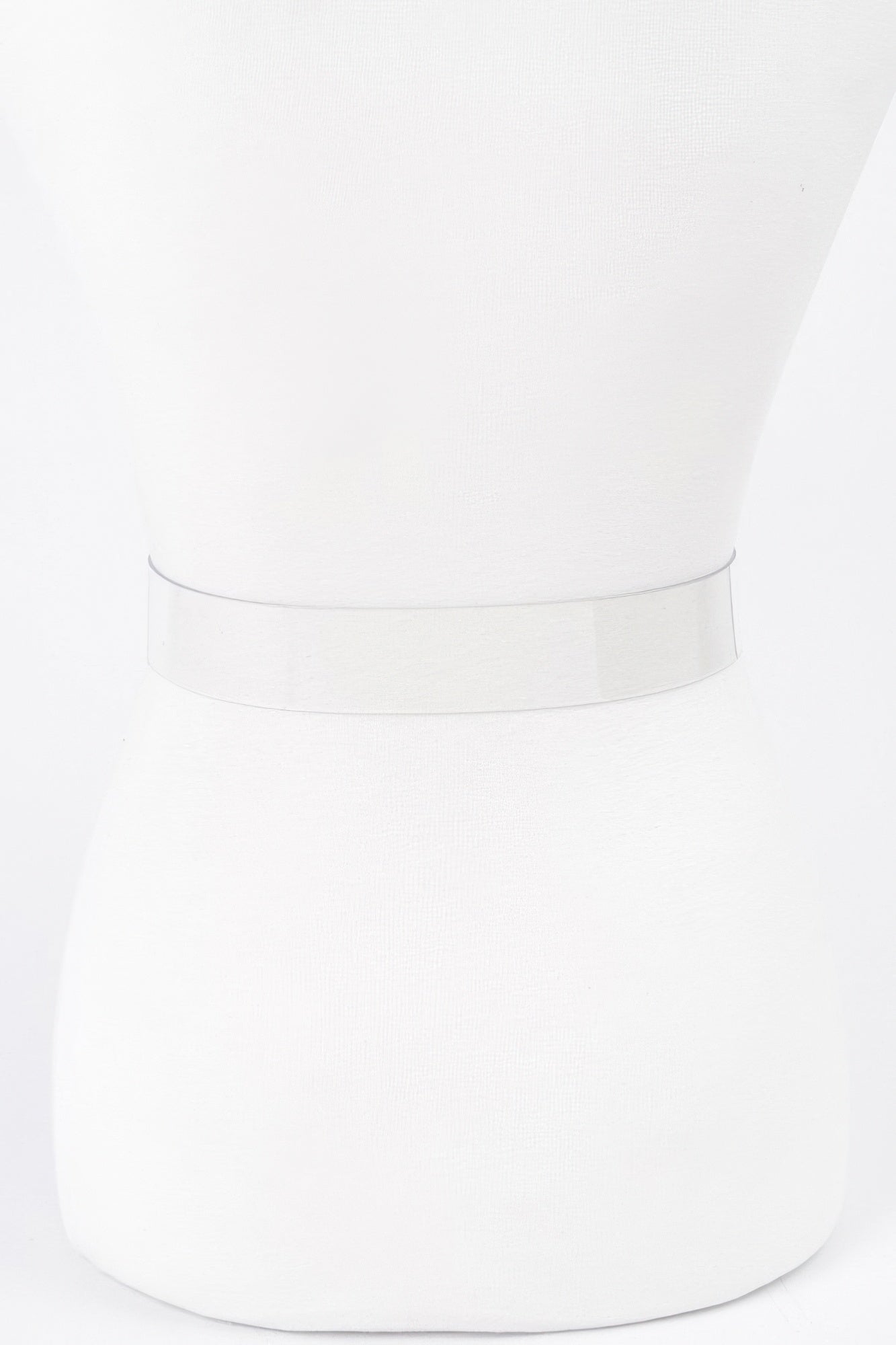 Heart Shape Metal Buckle Clear Belt | Mixtshop LLC