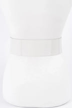 Rectangle Metal Buckle Clear Belt | Mixtshop LLC