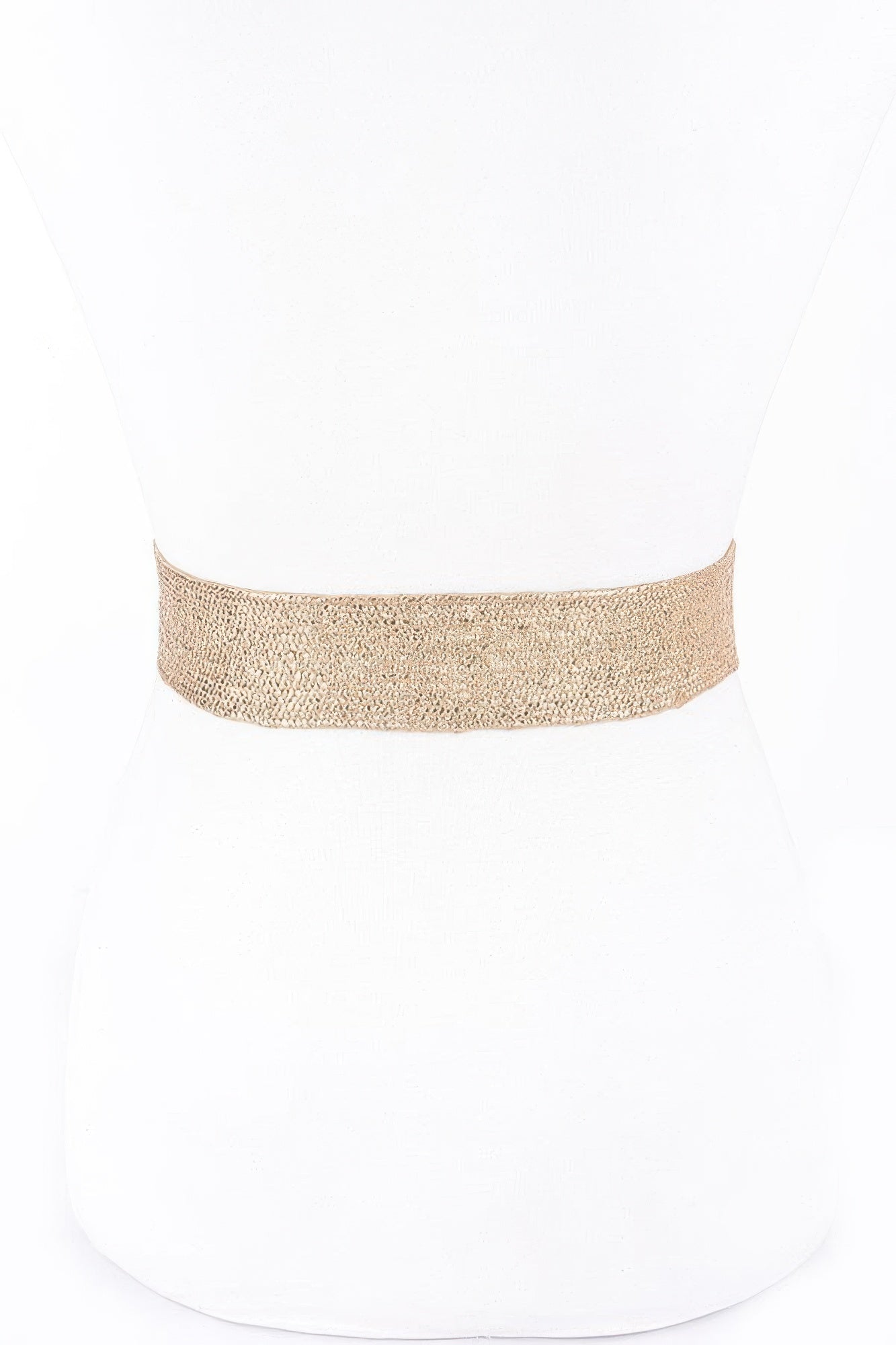 Round Metal Buckle Stretch Belt | Mixtshop LLC