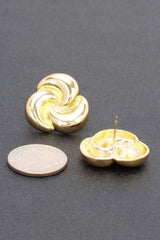 Metal Gold Dip Earring | Mixtshop LLC